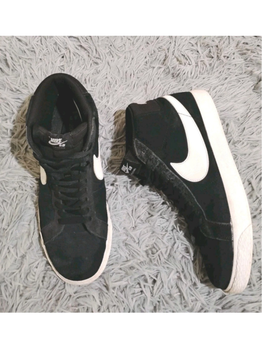 Nike SB Zoom Blazer Mid Men's Size 10 Black/White
